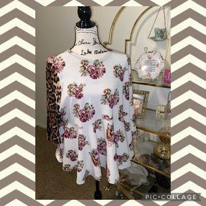 Floral/Cheetah Tunic🌸